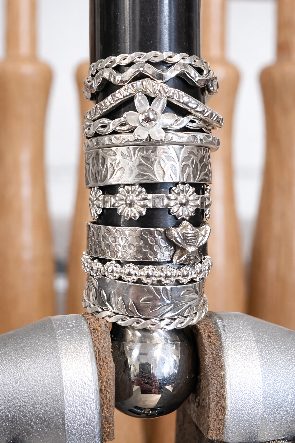 Wildflower Bloom Twisted Band Ring