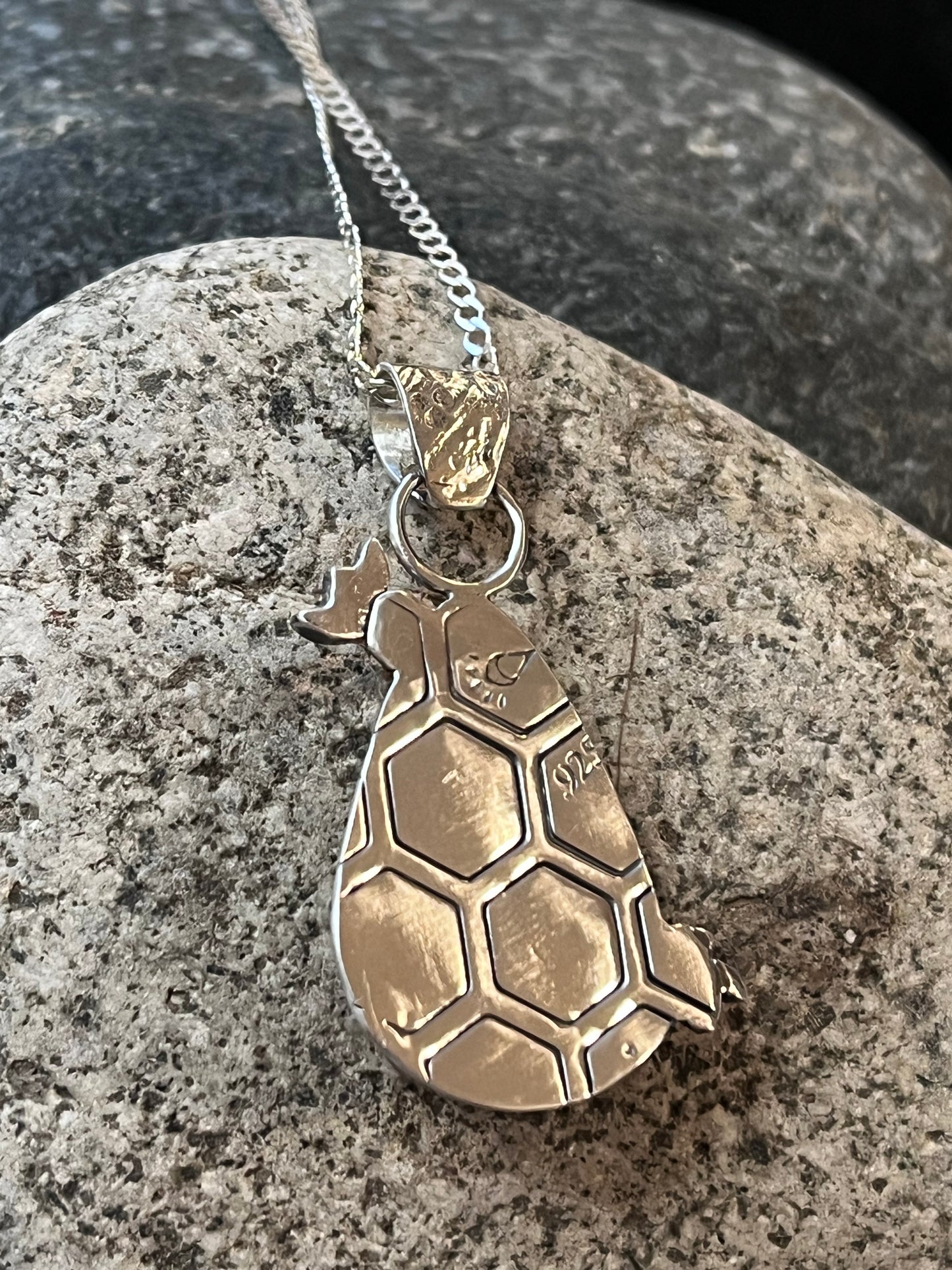 Dragon Egg Agate Hive Pendant